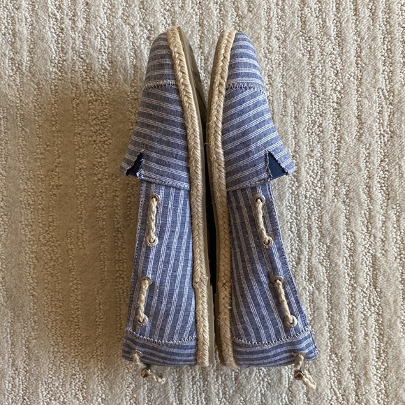Nautica Striped Canvas Rutter Flats - Picture 7 of 11